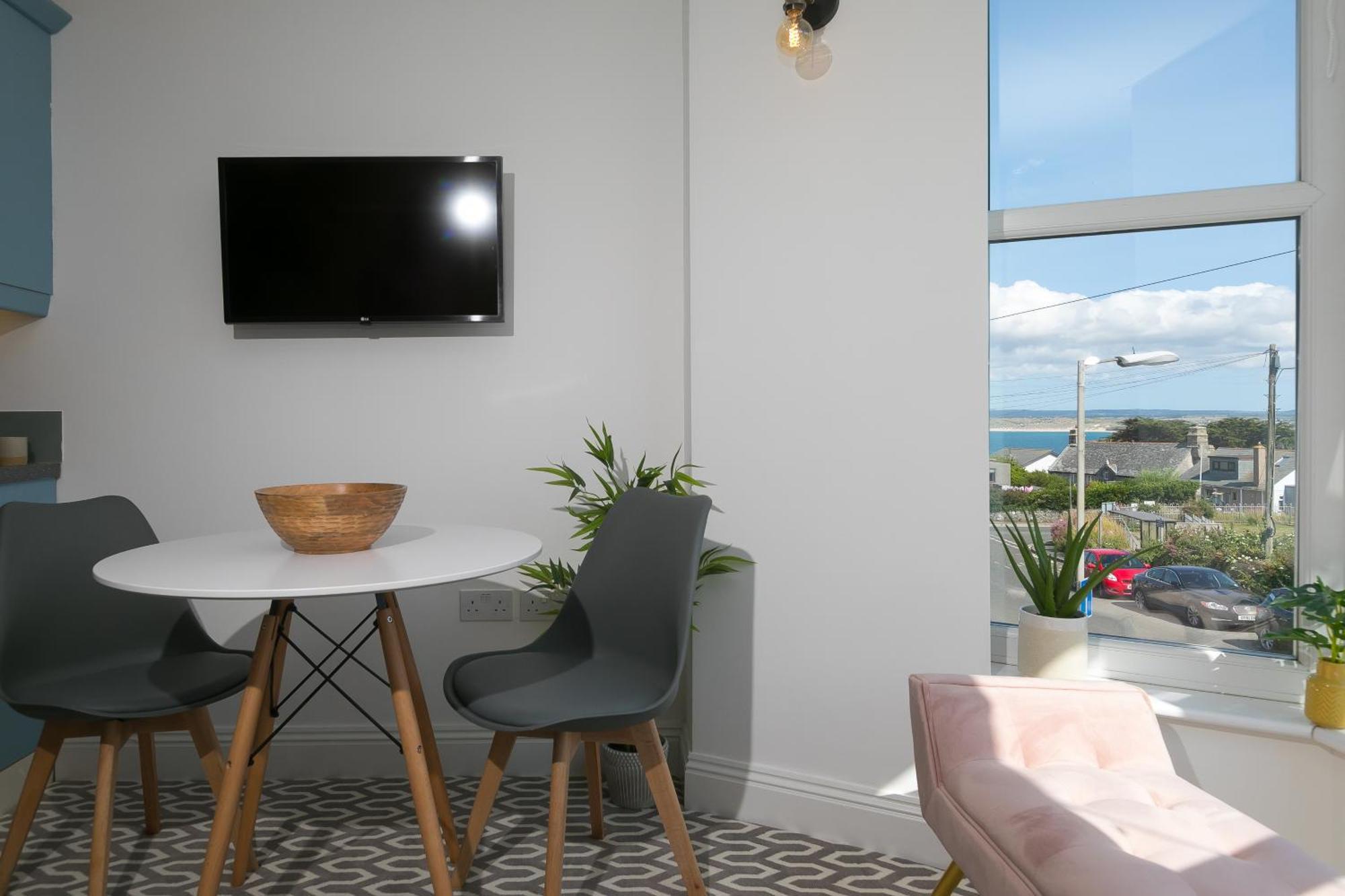Seabreeze 3 - Seaview & Parking Leilighet St Ives Eksteriør bilde